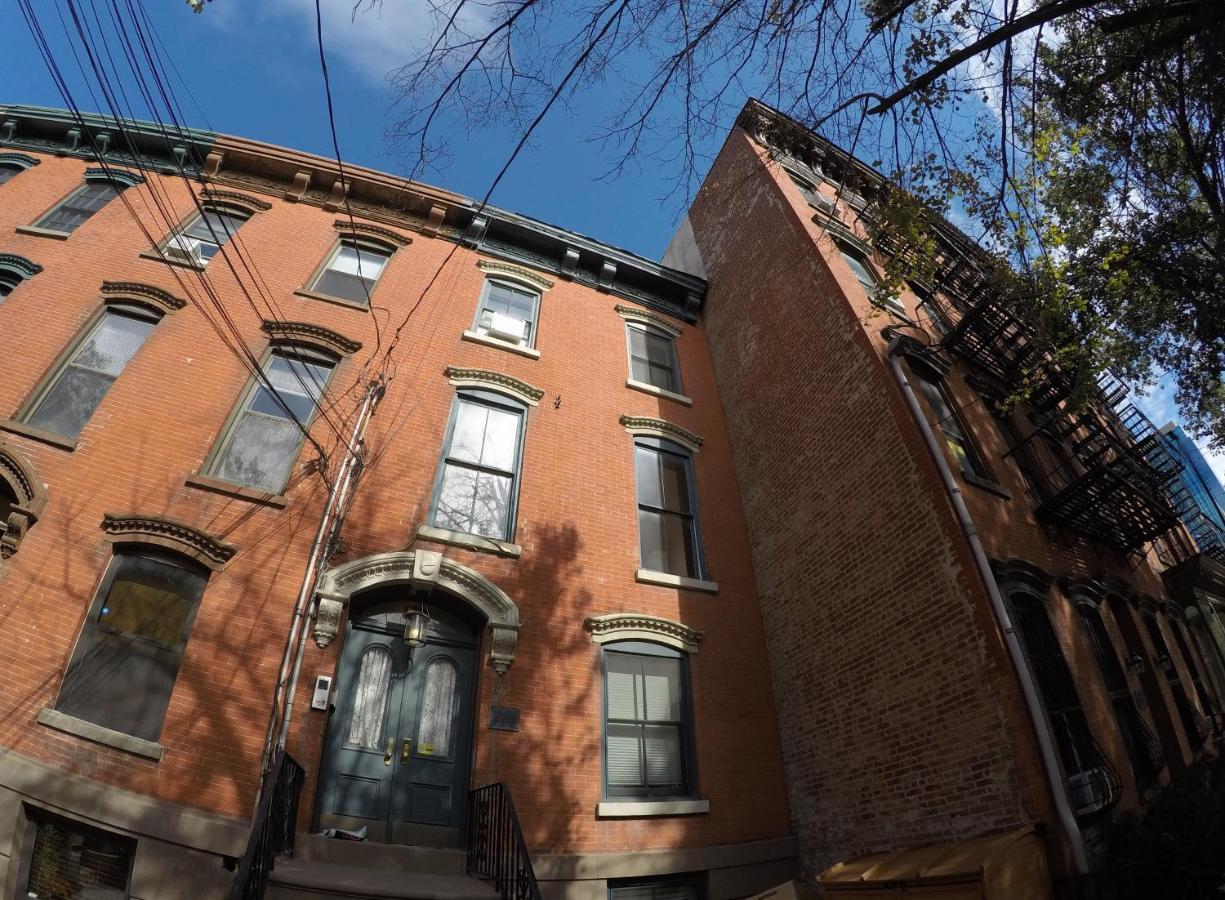 Ferienwohnung Historic 1869 Brownstone 15 Min To Nyc Downtown Jersey City Exterior foto